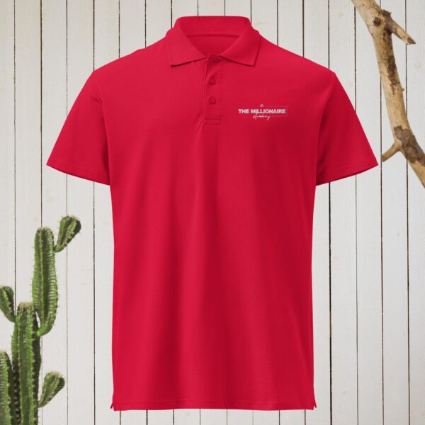 Premium pique polo shirt - Image 3